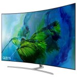 Smart tv qled samsung qe65q8c 65  4k uhd incurv