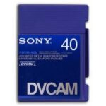 Sony dvcam cassette 40