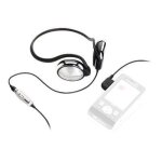 Sony ericsson hpm - 83 - micro - casque - montage derrire le cou - filaire - noir, argent - pour sony ...