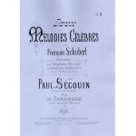 Stndchen (srnade) de franz schubert pour saxophone alto (ou soprano, ou tnor) et piano