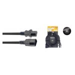 Stagg npw1, 5iecmf10 - série n, rallonge de câble secteur, iec / iec (f / m), 1, 5 m Stagg npw1, 5iecmf10 - série n, rallonge de câble secteur, iec / iec (f / m), 1, 5 m