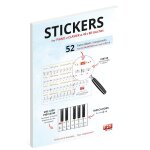 Stickers pour piano et clavier de 49 a 88 touches