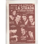 La strada (le grand chemin) du film  la strada  par lucienne delyle ou andr dassary ou armand mestral ...