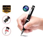 Stylo espion camra full hd 1080p appareil photo enregistrement sonore micro sd noir - yonis