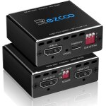 Subzonal - splitter hdmi 2. 1 4k 120hz 8k 60hz 1 entre 2 sorties vrr allm hdcp2. 3 hdr10 8k uhd dolby ...