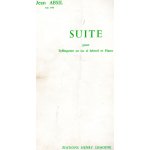 Suite pour trompette ut ou si bemol et piano Suite pour trompette ut ou si bemol et piano