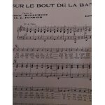 Sur le bout de la banquette, albert willemetz et georges ghestem, partition pour voix et piano, editions ...