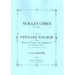 « sur les cîmes ! » de jules pillevestre pour saxophone baryton (ou alto) et piano « sur les cîmes ! » de jules pillevestre pour saxophone baryton (ou alto) et piano