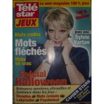 Sylvie vartan affichette du journal tele star jeux