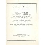 Tablature des doigtés comparés des notes suraiguës du saxophone alto mib Tablature des doigtés comparés des notes suraiguës du saxophone alto mib