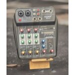 Table de mixage neewer nw - 4 � mini mixer audio usb / phantom 48v � podcast / stu