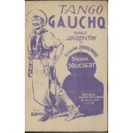 Tango gaucho tango argentin de l sokolowski et p drucbert pour piano accord�on bandon�on violon contrebasse ...