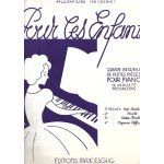 Tansman - pour les enfants recueil de petites pices pour piano vol 2 facile