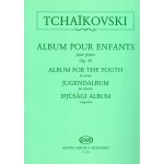 Tchakovski, album pour enfants opus 39 pour piano, editio musica budapest