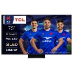 Tcl 75c849 tv 75  4k qled miniled 144hz avec google tv et syst�me sonore onkyo 2. 1