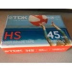 Tdk hs 45 lp 90 sp 45 cassette camescope
