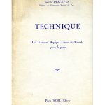 Technique des gammes arp�ges tenues et accord pour le piano