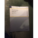 Telemann partita n2 pour hautbois et piano basse continue en sol majeur partition editions schott ed ...