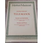 Telemann sonatas and pieces hortus musicus 7