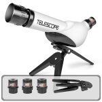 Télescope astronomique pliable hd pour enfants, pour débutants, avec trépied et oculaires Télescope astronomique pliable hd pour enfants, pour débutants, avec trépied et oculaires