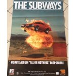 The subways - all or nothing - affiche / poster envoi en tube