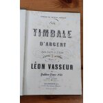 Th��tre des bouffes parisiens. la timbale d'argent. op�ra bouffe en trois actes musique de l�on vasseur. ...
