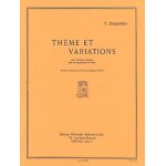 Thème et variations timbales, batterie et piano Thème et variations timbales, batterie et piano