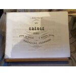 Th�odore blangini le cr�ole quadrille piano 4 mains ed. heu