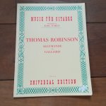 Thomas robinson, allemande et gaillarde