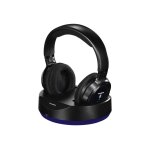 Thomson whp6316bt - ecouteurs avec micro - circum - aural - bluetooth - sans fil - noir, bleu