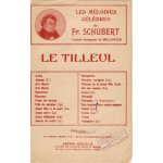 Le tilleul (der lidenbaum) chant et piano [partition] by f schubert