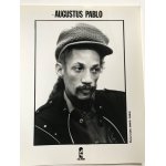 Tirage photo n&b augustus pablo , 1985 Tirage photo n&b augustus pablo , 1985