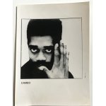 Tirage photo n&b larry blackmon / cameo , 1986 Tirage photo n&b larry blackmon / cameo , 1986