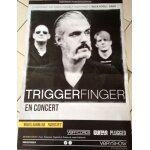 Triggerfinger - en concert - faders up 2 - affiche musique / concert / poster