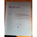 Trio clarinette de brahms. / brahms trio für klavier, klarinette (oder viola) und violoncello a - moll ... Trio clarinette de brahms. / brahms trio für klavier, klarinette (oder viola) und violoncello a - moll ...