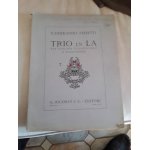 Trio in la ildebrando pizzetti