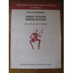 Trois toadas brsiliennes - celso machado (partition pour guitare)