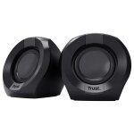 Trust polo enceinte pc compacte 2. 0 8w (4w rms), usb, jack aux 3. 5 mm, contrle du volume sur fil - ...