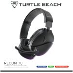 Turtle beach recon 70 playstation noir casque de gaming multiplateforme pour ps5, ps4, ps4 pro, xbox ...