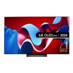 Tv oled evo lg oled65c4 164 cm 4k uhd smart tv 2024 noir et brun
