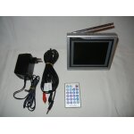 Tv portable tft lcd color tv - 6 ; - alimentation piles et secteur