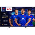 Tv qled tcl 55c645 55  (139 cm) 4k uhd google tv game master