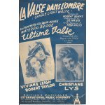 Ultime valse - la valse dans l'ombre (candle light waltz), du film waterloo bridge Ultime valse - la valse dans l'ombre (candle light waltz), du film waterloo bridge