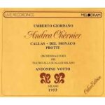 Umberto giordano - andrea chrnier - callas - del monaco protti - coffret 2 cd - callas editions milano ...