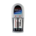 Uniross hybrio x - press mini - chargeur de batteries - (pour 2xaa / aaa) 2 x type aa - nimh - 2100 mah ... Uniross hybrio x - press mini - chargeur de batteries - (pour 2xaa / aaa) 2 x type aa - nimh - 2100 mah ...