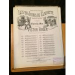 V. roger 28 jours de clairette partition chant piano numéro 5 couplets choudens V. roger 28 jours de clairette partition chant piano numéro 5 couplets choudens
