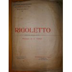 Verdi : rigoletto, partition piano et chant