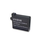 Vhbw batterie compatible avec gopro hd hero 4 silver, 4 black edition surf, 4 silver edition music camra ...