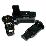 Vhbw grip batterie, poign�e d'alimentation remplacement pour canon bg - e5 pour appareil photo + molette ...