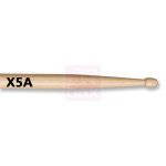Vic firth x5a baguettes hickory x5a avec olive en bois